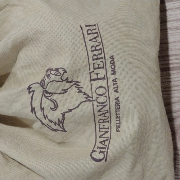 GIANFRANCO FERRARI Tan Color Protective Drawstring Storage Dust Bag, 17 x 14-in - Picture 2 of 6